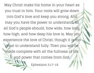 Ephesians prayer of blessing - blessing prayer examples