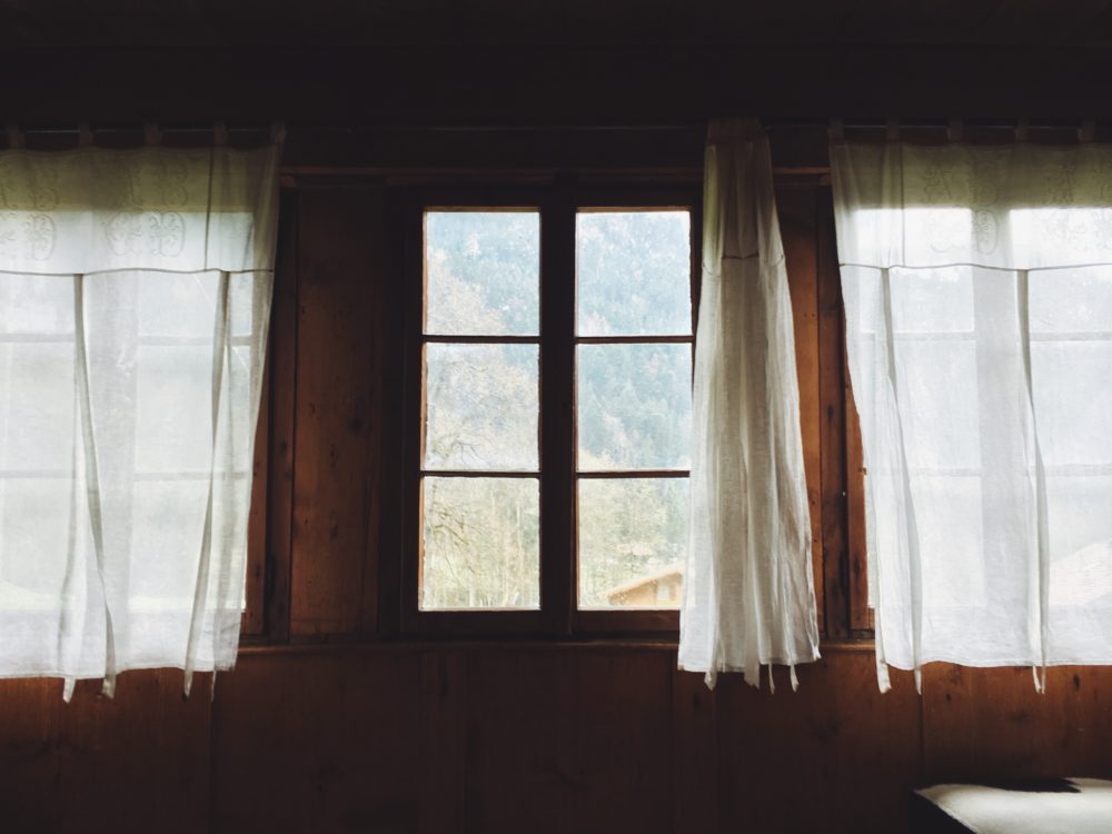 Can an old curtain change the way you see God?
