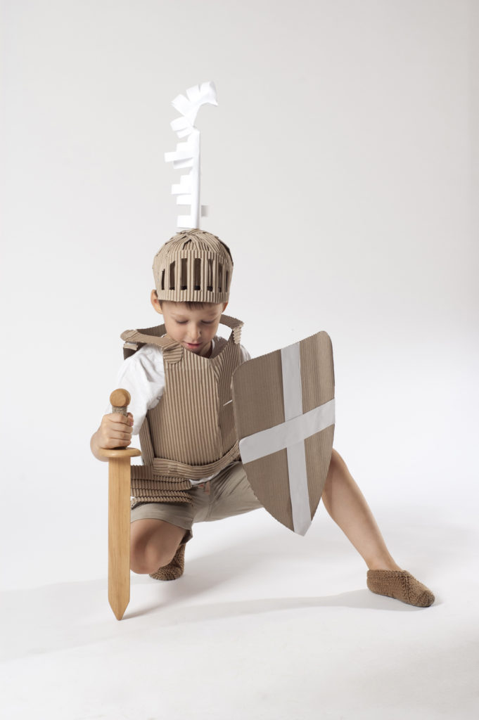 child with armor of God