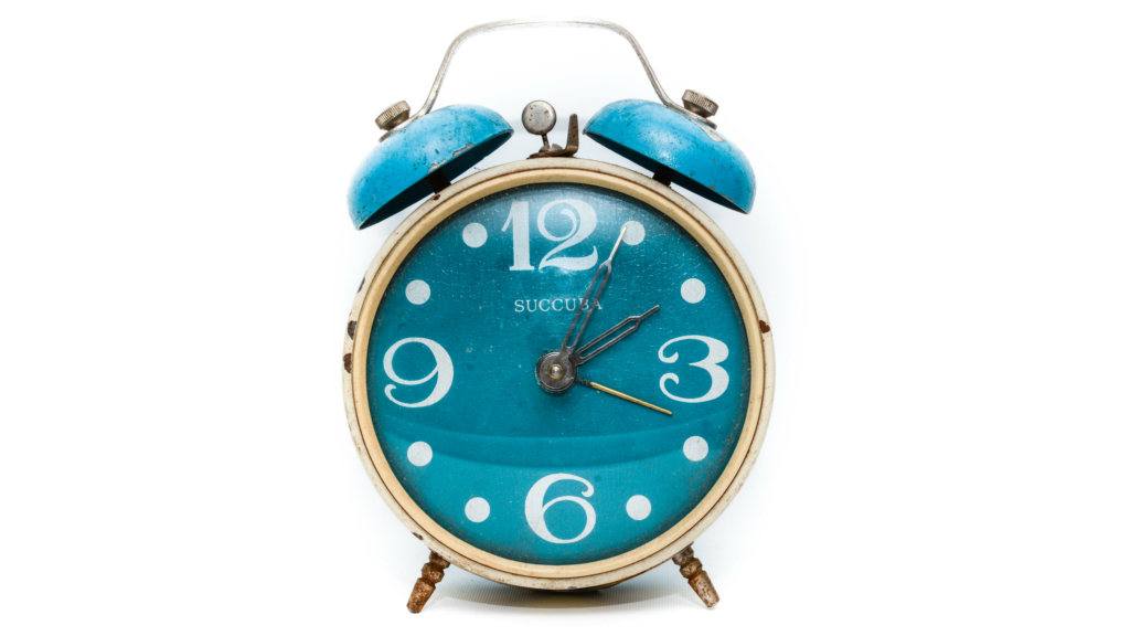 set a timer for your new habit