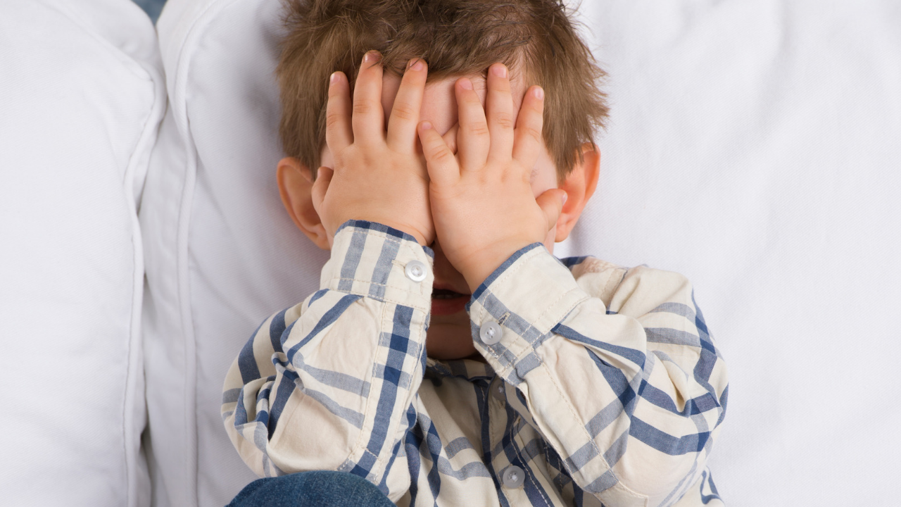 child with weather anxiety