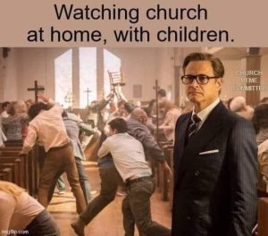 online church with kids