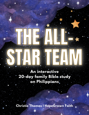 Philippians: The All-Star Team (Family Bible study) GROUP License